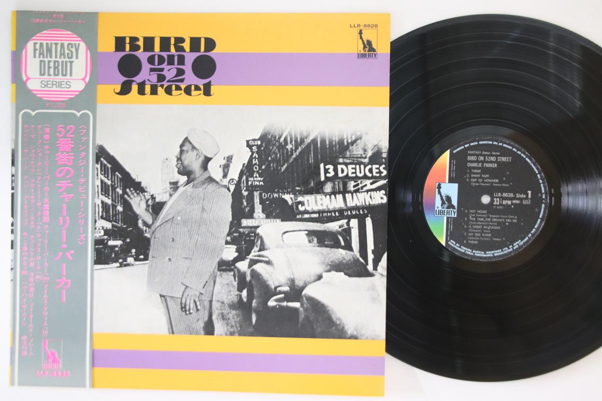 

LP Record CHARLIE PARKER - Bird On 52nd Street LLR8828 LIBERTY Japan Obi Jazz Used