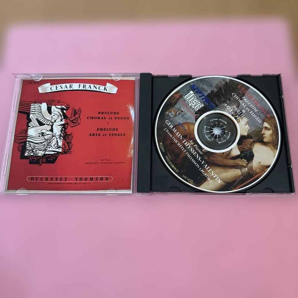 [USED] César Franck CD - Prelude, Choral and Fugue