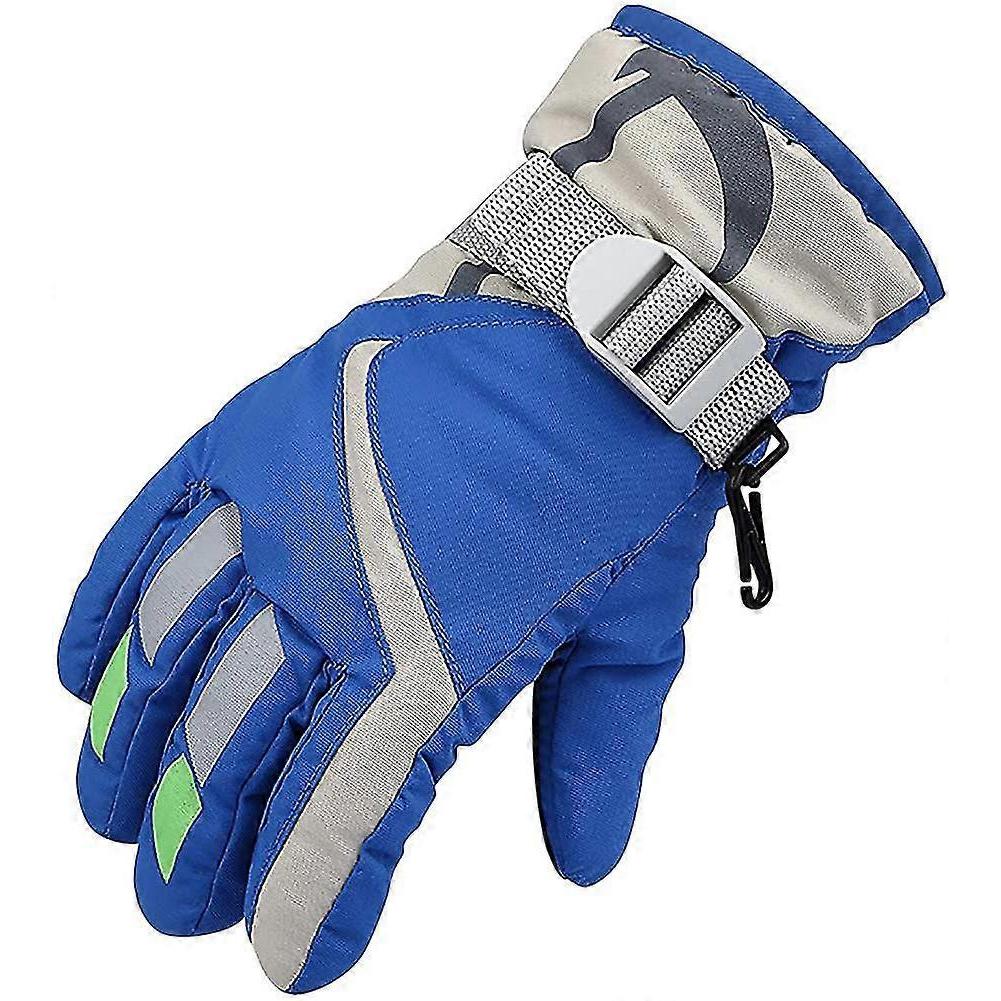 Ski Gloves Kids Warm Gloves Waterproof Windproof Breathable Kids Gloves Winter