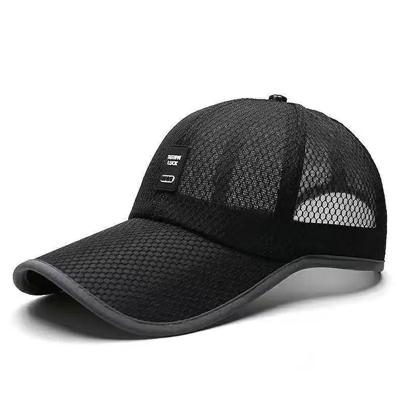 Solar Powered Ventilated Fishing Hat with Sun Protection for Men & Women - Breathable Summer Mesh Cap