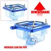 Upgrade PWK Motorcycle Transparent Carburetor Clear Bottom Float Bowl Oil Cup With Oil Spill Hole For PWK 24 26 28 30 32 34mm