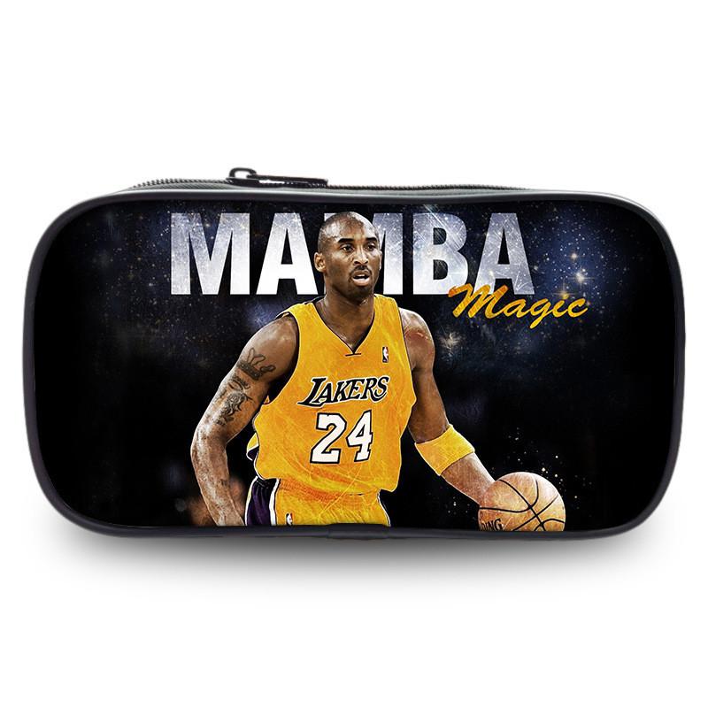 Trousse NBA Allstar Sac de Rangement Grande Capacité en Nylon pour Étudiants et Usage de Bureau