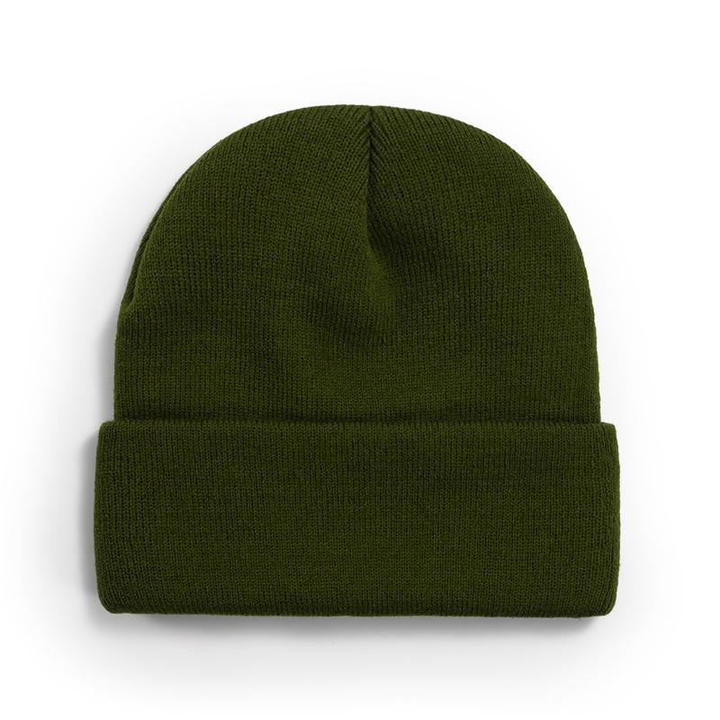 Knitted Beanie Cap Winter Accessories Multicolored Beanies Custom Embroidery Acrylic Fashion Skullies Hats Winter Knitted Hat