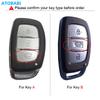 Tpu Car Key Cover Skin For Hyundai  Tucson Elantra Creta Sonata Ioniq Creata Ix35 I20 Remote Fob Shell Case Auto Accessories