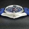 VINTAGE SEIKO 5 AUTOMATIC 6309A REFURBISHED JAPAN MENS BLUE DIAL WATCH a442617-1