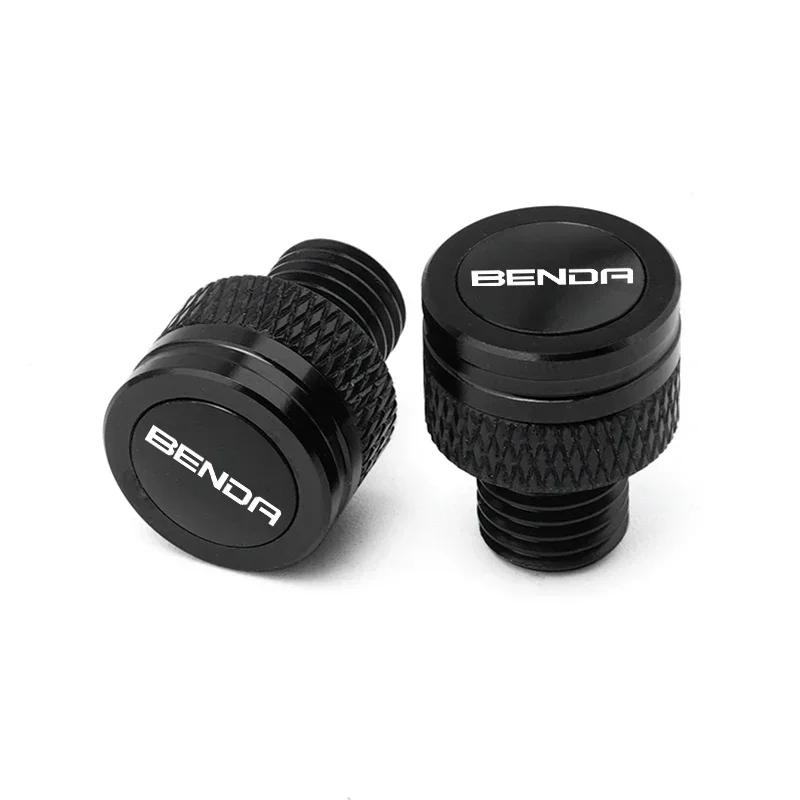Motorcycle Accessories CNC M10*1.25 Aluminum Screws Bolts Mirror Hole Plugs Cap For Benda LFC700 LFC 700 LFC BD700-2