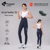 Pantaloni da Ciclismo Lampaida Arrow 20 Double Arrow Unisex con Bretelle, Tasche e Assorbimento degli Urti per Autunno/Inverno
