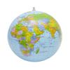 Inflatable Globes Toy for Education Fun Pool Toy Detailed Geographic Annotation Easy To Inflate Carry Beach Ball for Kids