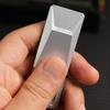 Luminous Magnetic Push Card Pickup Mechanical Slider Fidget Pushing Plate Edc Metal Stress Relief Toy Relieve Anti Anxiety Lure