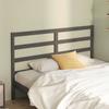 VidaXL Headboard Grey 146x4x100 Cm Solid Pine Wood 817642