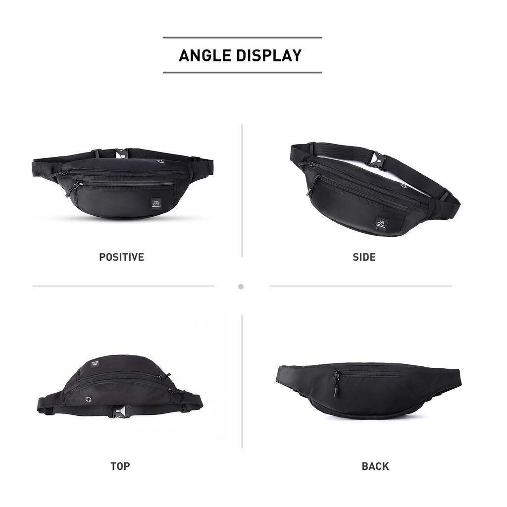Sling Bag for Men, Small Crossbody Bag Casual Phone Chest Bag Lightweight Bicycle Travel Backpack Sling Bag for Travelling Hikin