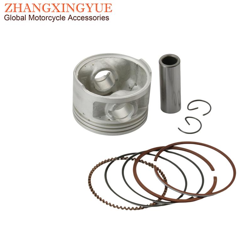 Scooter 53.5mm Piston Kit For Yamaha YP125 Majesty MBK Skyliner XN125 Teos XQ125 Maxster 125cc 5DS-11631-00 5DS1160300 4T