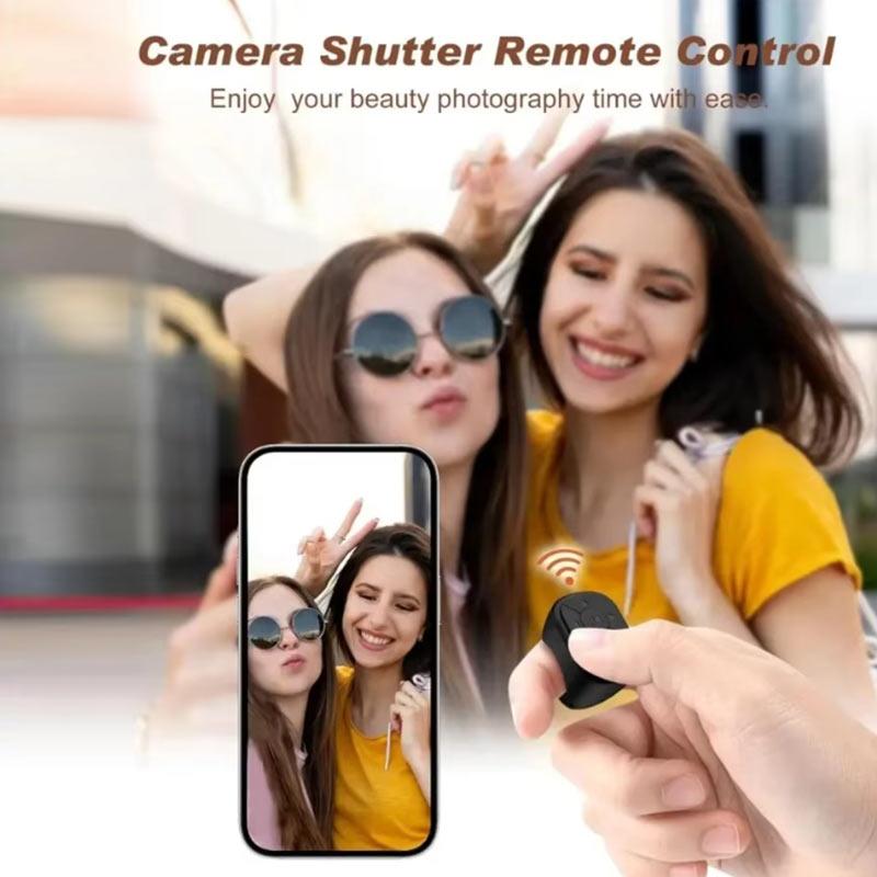 Remote Control Is Suitable For Cell Phone Pad Bluetooth Page Turning Ring Roller Both Camera Remote Control Function Compatible