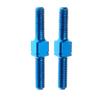 Pack Of 2 Rod Linkage 3x23mm Aluminum Turnbuckles For Enhanced Remote Control Car Performances
