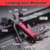 Camping Gear Multitool, Cool & Unique Birthday Gifts for Men,Survival Gear for Outdoor Hunting Hiking, Emergency Escape Tool