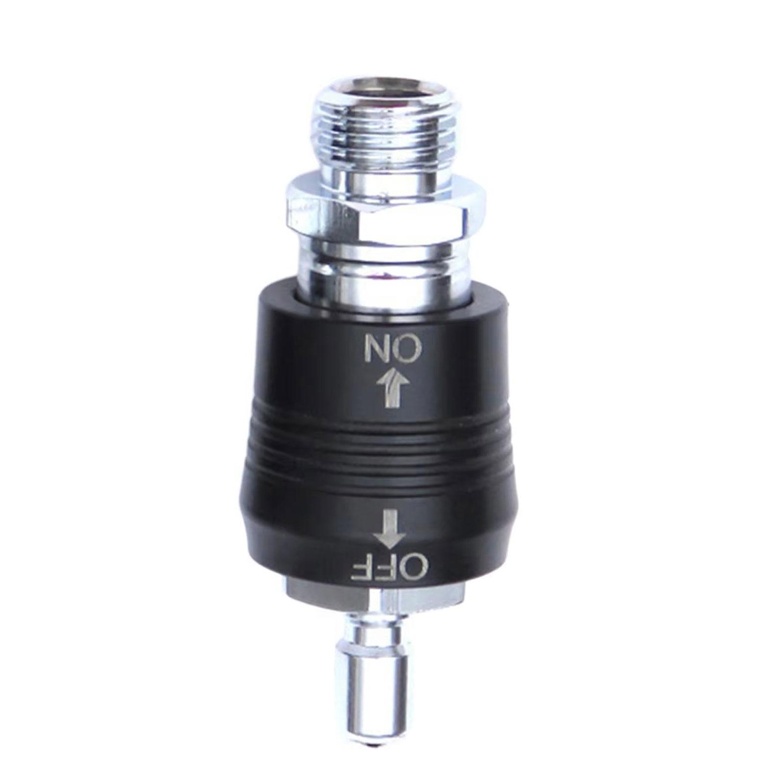 

Высокопроизводительный адаптер регулятора для подводного плавания с резьбовым соединением 9/16 и переключателями, среднее давление, простая установка A