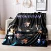 1PC Wednesday Blanket, All-season Lightweight Home Office Outdoor Nap Multifunctional Blanket, Christmas Gifts