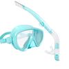 Pu Lian Semi-Dry Silicone Diving Mask & Snorkel Set