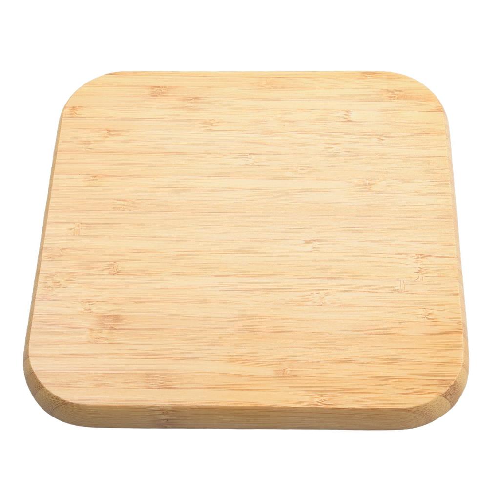Kitchen Square Bamboo Serving Tray Tableware Tray Long Lasting Durability