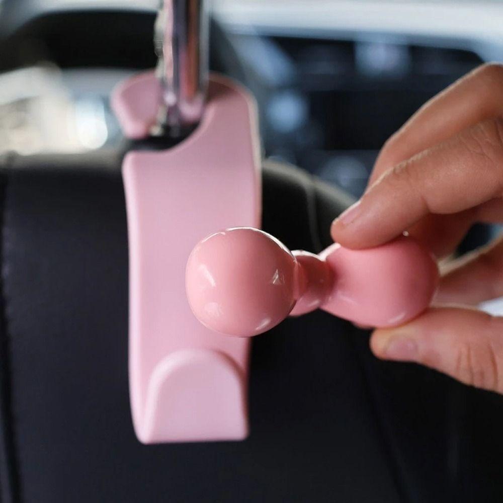 2Pcs Dopamine Car Seat Hanger Hooks Multifunctional Auto Interior Decoration Hooks  Car
