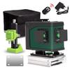 Niveau Laser Vert HILDA: Ligne 12/16, Auto-nivellement automatique avec télécommande