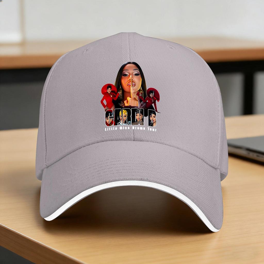 Cardi B Am I The Drama Sun Baseball Cap Summer Couple Women Design Trucker Hat Streetwear Hunting Camping Baseball Caps