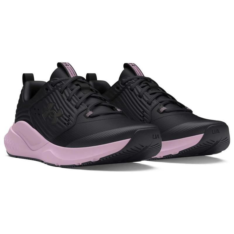 Under Armour Charged Commit 4 'Black Purple Ace' Women's Sneakers 3026728-003