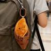 PP Cotton Sweet Potato Keychain Cartoon Plush Doll Key Ring Roasted Sweet Potato Pendant Friends