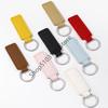 X6HE Anti Scratch Keychain Organizers Lightweight PU Leather Construction For Drivers Cyclists Daily Commute Cycling