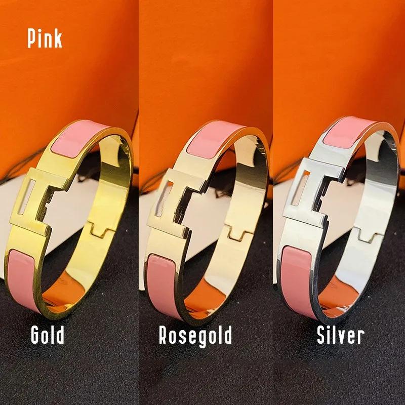 Fashion Classic Color Bracelet Jewelry 18K Gold Large Couple Bracelet Jewelry Party Accessories 2026