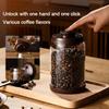 Coffee Beans Vacuum Sealed Tank Household Glass Food Storage Tank Moisture-proof Air Extraction Transparent Storage Tank