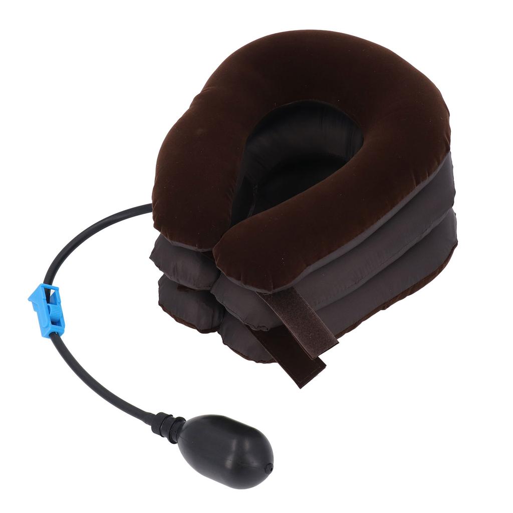 Neck Support Brace Stretcher Neck Decompression Inflatable Cervical Traction Cushion Device for Working Home