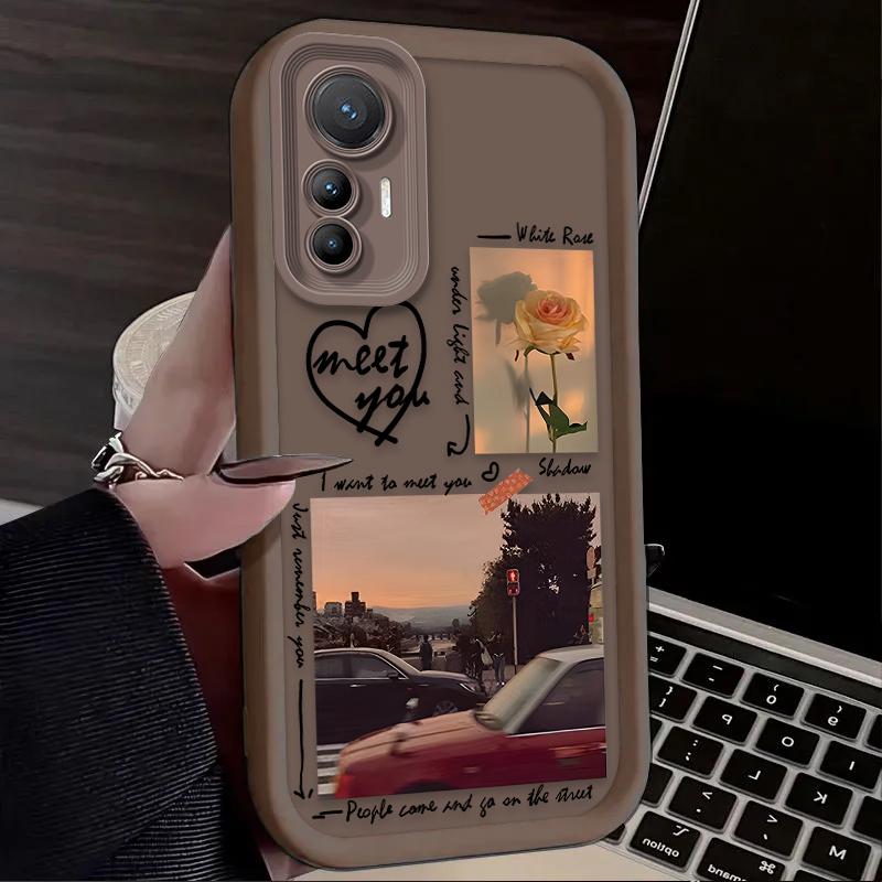 

Чехол Силуэт повседневной жизни для Xiaomi Poco C65 X7 X6 F6 F5 X5 X3 NFC F3 M6 Pro 4G Mi 13 12 11 Lite 5G 14 13T 12T 11T 14T Pro POCO M6 Pro 5G