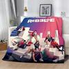Mexico POP Band RBD Rebelde Printed Blanket Picnic Blankets Warm Blanket Soft and Comfortable Blanket Home Travel Birthday Gift