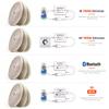220V Tuya Wifi COB LED Strip Light Bluetooth Wall Touch Dimmable 23key Remote 750W Controller Kit 288Leds/m Waterproof Flex Lamp