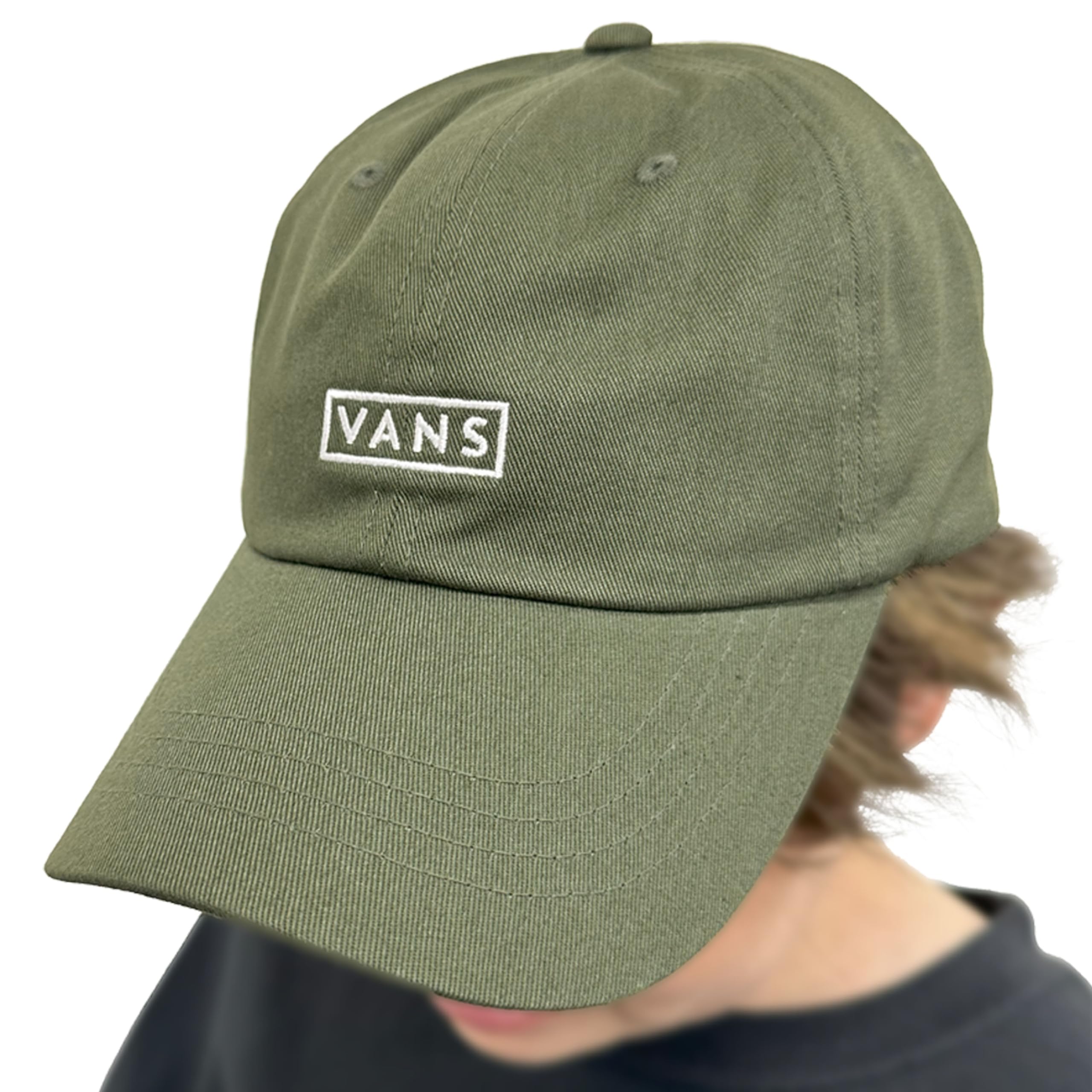 

Кепка с логотипом Vans VN0A36IUAMB1 OLIVINE Свободный размер