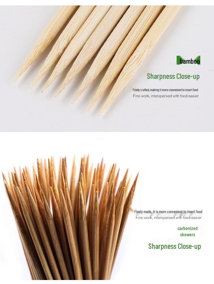 Barbecue Bamboo Skewers for Lamb, Candied Hawthorn, Cotton Candy, Potato Tower, Spicy Skewers, and Chicken Steak.