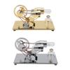 Sterling Engine Model with LED Bulb and Flywheel Stirling Engine Motor Model Educational Toy Electri