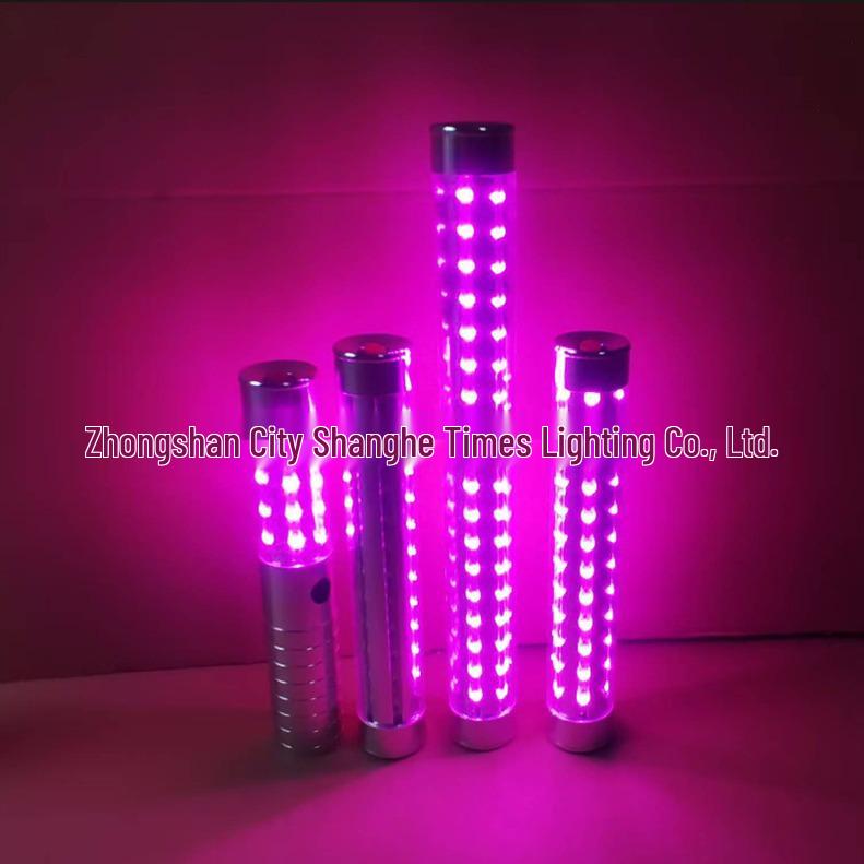 Rechargeable LED Strobe Stick for KTV & Parties - Handheld Flashing Light for Pouring Wine & Champagne Atmosphere.