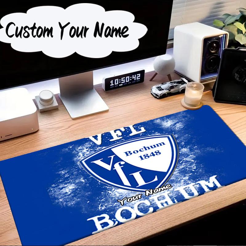 Custom Name Mouse pad Bochum Crest Mouse Pad Desk Mat, Non-Slip Rubber Backer Pad For Computer Notebook Gaming Mouse Pad Birthday Gift