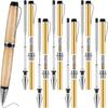 SHGO-6 Pieces Wood Turning Pen Set With Refills Rotating Pen Kit For Wood Turning Bulk Lathe Turning Supplies For Pen Making