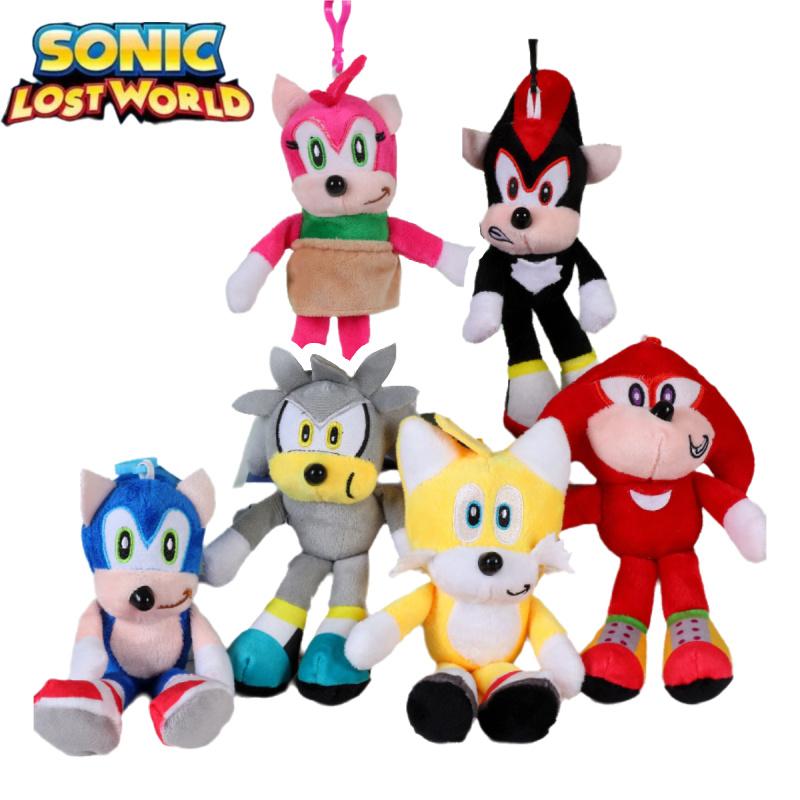 Adorable Sonic Plush Mouse Keychain Soft Toy For Bags Perfect For Kids And Collectors