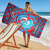 Name Custom RC Strasbourg Print Beach Towel, Large Soft Quick Dry Towel for Beach Camping Swimming