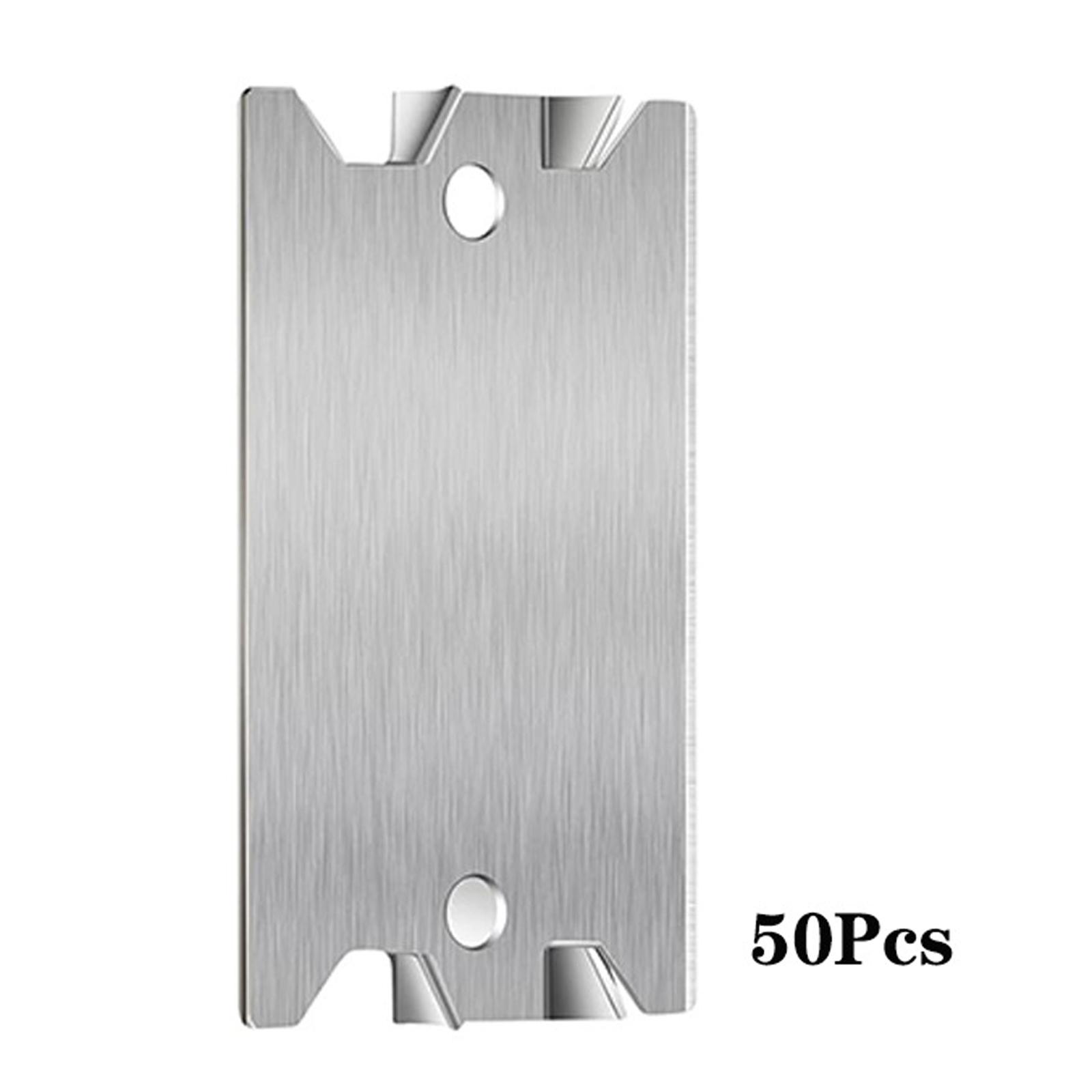 

50X Защитная гвоздевая пластина для деревянных стоек Защитная пластина для кабеля Стальная защитная пластина для деревянной стойки Гвоздевая пластина One Size белый