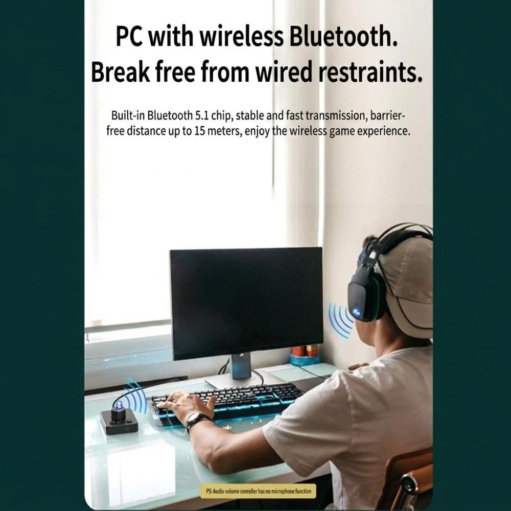 One-Key Volume Control Knob 2 In 1 Multimedia PC Speaker USB Volume Controller PC Use