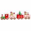 Festival Train Christmas Decorative Train Wood Christmas Decoration  Home Decoration