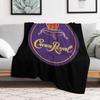 Crown Royal Essential Logo Essential Throw Blanket All Season Soft Lightweight Blanket for Home