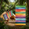 Tropical Sunset Lightweight Beach Bath Towel Soft Skin Friendly Quick Dry for Swimming Camping Pool Travel