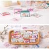46pcs/box Flower Collection Sticker Diy Scrapbooking Diary Planner Decoration Sticker Album Decoration Student Supplies