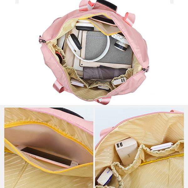 Gym Fitness Training Yoga Bag Waterproof Sports Travel Duffel Bag Large Capacity Dry and Wet Separation Duffel Bag